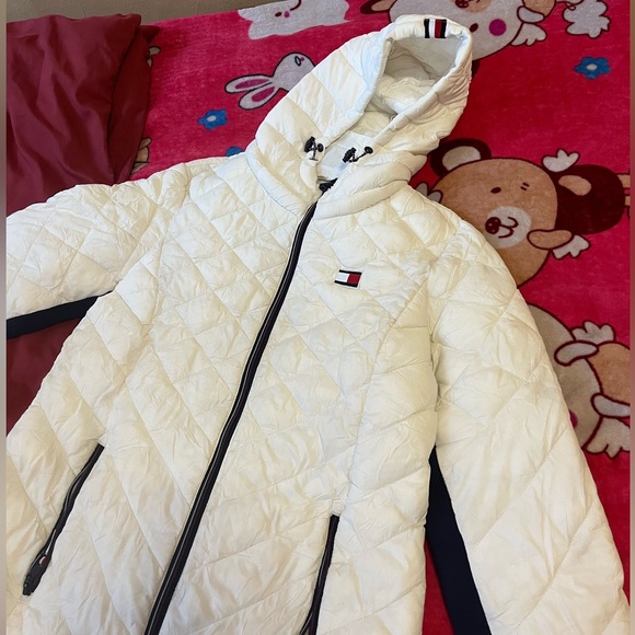 Tommy Hilfiger Jackets & Blazers - White semi used Tommy Hilfiger jacket